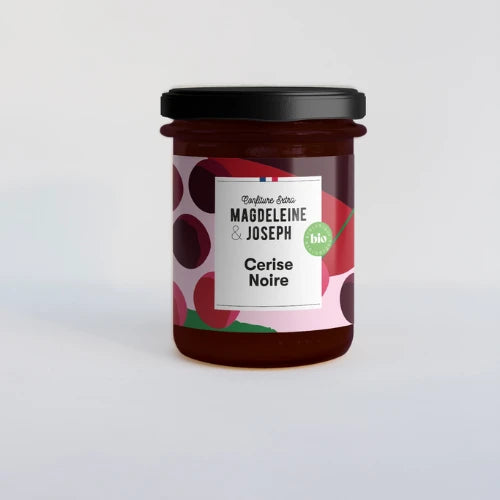 Confiture de cerise noire Bio (240g)