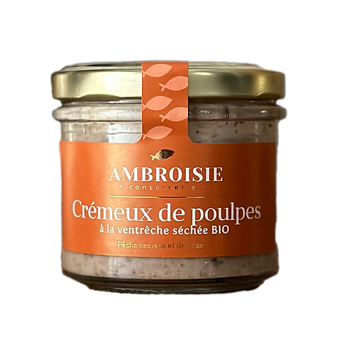 Crémeux de poulpes à la ventrêche séchée Bio (90g)