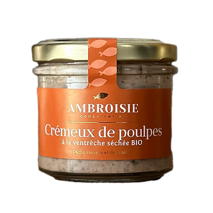 Crémeux de poulpes à la ventrêche séchée Bio (90g)