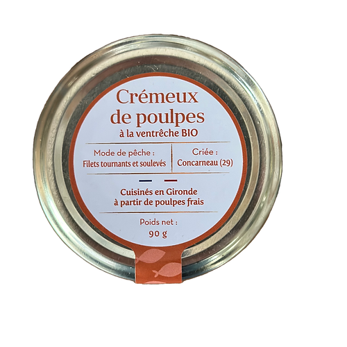 Crémeux de poulpes à la ventrêche séchée Bio (90g)