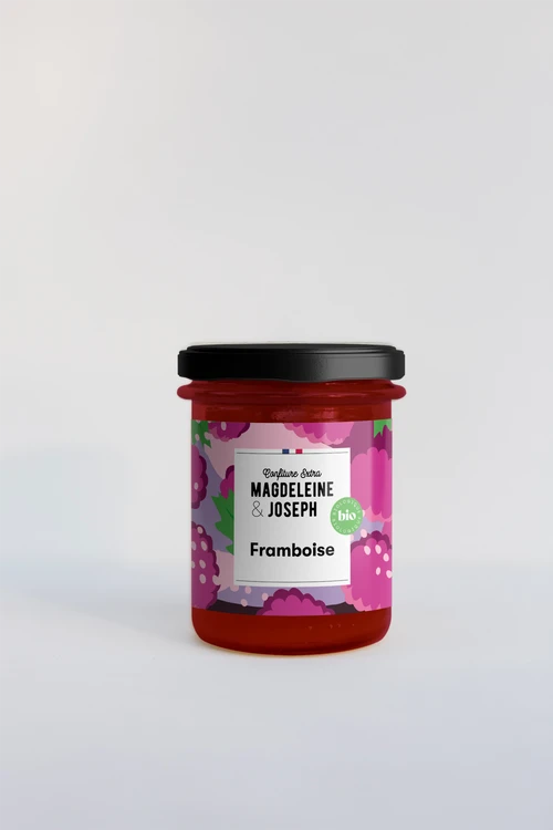 Confiture de framboise Bio (240g)