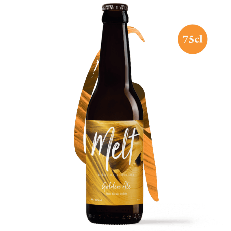 Bière Golden Ale (75cl) - Du Bonheur Dans La Musette