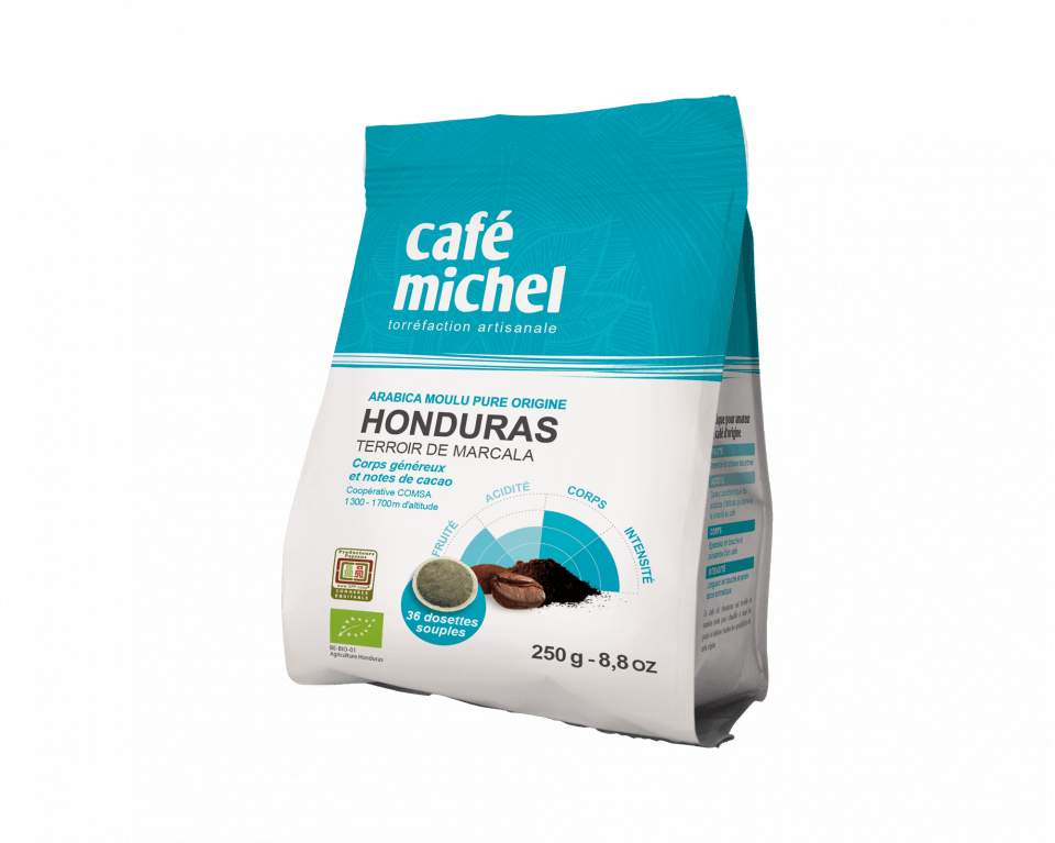 Café Honduras BIO en dosettes souples (Senseo) - Du Bonheur Dans La Musette