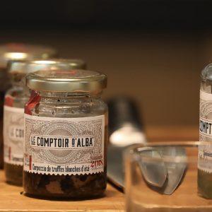 Carpaccio de truffes blanches d’été dans l’huile d’olive - Du Bonheur Dans La Musette