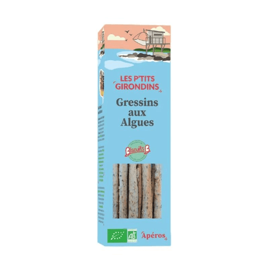 Gressins aux algues Bio (100g) - Du Bonheur Dans La Musette