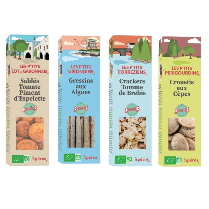 Pack "Biscuits B" salés - Du Bonheur Dans La Musette