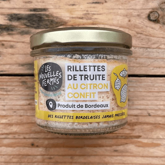 Rillettes de truite au citron (90g) - Du Bonheur Dans La Musette
