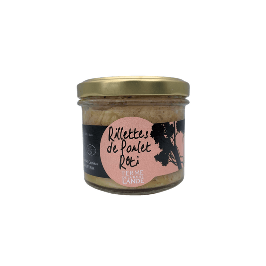 Rillettes de poulet rôti