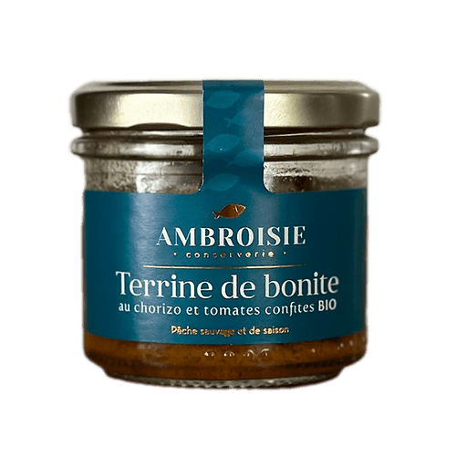 Terrine de Bonite au chorizo et tomates confites Bio (90g) - Du Bonheur Dans La Musette